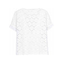 M Made in italy — Women's Woven Short Sleeve Top