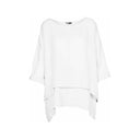 M Made in italy — Women's Woven 3/4 Sleeve Top