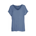 M Made in italy — Women's Woven Short Sleeve Top