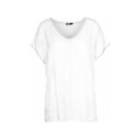 M Made in italy — Women's Woven Short Sleeve Top