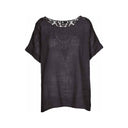 M Made in italy — Women's Woven Short Sleeve Top