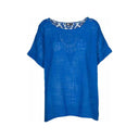 M Made in italy — Women's Woven Short Sleeve Top