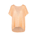 M Made in Italy — Women's Woven Short Sleeve Top