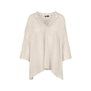 M Made in Italy — Women's Woven Three-Quarter Sleeve Top