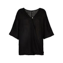 M Made in Italy — Women's Woven Three-Quarter Sleeve Top