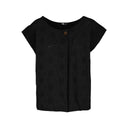 M Made in Italy — Women's Woven and Knitted Short Sleeve Top