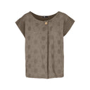 M Made in Italy — Women's Woven and Knitted Short Sleeve Top