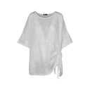 M Made in Italy — Women's Woven Half Sleeve Top