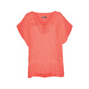 M Made in italy — Women's Woven Short Sleeve Top