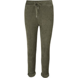 Rolled Cuff Pull-On Pants With Adjustable Waist