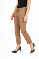 Adjustable Waist Tapered Leg Pull-On Pants