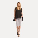 M Made in Italy — Women's Woven Sleeveless Top