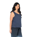 M Made in Italy — Women's Woven Sleeveless Top