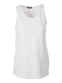 M Made in Italy – Ladies Woven Sleeveless Top