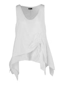 M Made in Italy – Ladies Woven Sleeveless Top