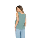 M Made in Italy — Women's Woven Sleeveless Top