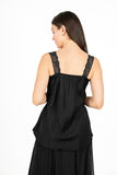 Satin Lace Trim Knit Camisole