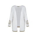 Astrid — Peace Keeper Cardigan — White