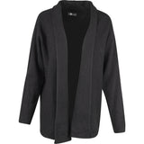 Shawl Collar Long Sleeve Double-Knit Cardigan