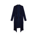 Long cardigan for women with an open front and flowy drape. Lightweight and versatile, perfect for layering over casual or dressy outfits in any season.