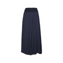 Light blue maxi skirt for women with a wide waistband and flowy design. Soft and elegant, perfect for casual wear, beach days, or boho-inspired outfits.