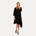 M Made in Italy — Women's Woven Three-Quarter Sleeve Dress