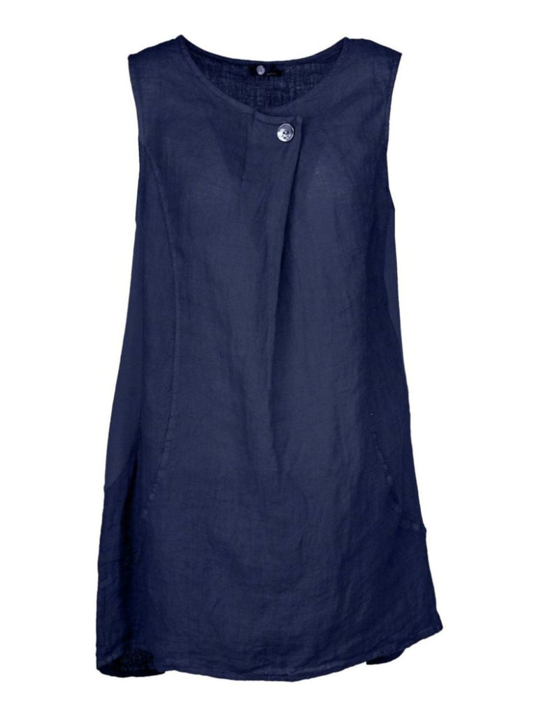 M Made in Italy – Ladies Woven Sleeveless Dress