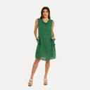 M Made in Italy — Women's Woven and Knitted Sleeveless Dress