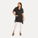 M Made in Italy — Women's Woven Short Sleeve Tunic