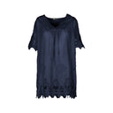 M Made in Italy — Women's Woven Short Sleeve Tunic