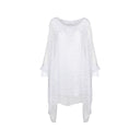 M Made in Italy — Women's Woven and Knitted Long Sleeve Tunic