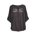 M Made in italy — Women's Woven Long Sleeve Tunic