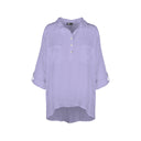 M Made in Italy — Women's Woven Long Sleeve Shirt