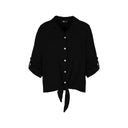 M Made in Italy — Women's Woven Long Sleeve Shirt