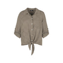 M Made in Italy — Women's Woven Long Sleeve Shirt