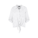 M Made in Italy — Women's Woven Long Sleeve Shirt