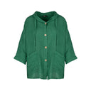 M Made in Italy — Women's Woven Three-Quarter Sleeve Jacket