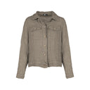 M Made in Italy — Women's Woven Long Sleeve Jacket