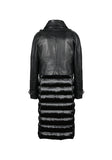 Freaky Nation – Women's 2-in-1 Jacket Coat – Black/Silver