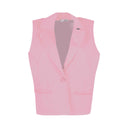 Women's Sleeveless Woven Jacket