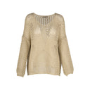 Astrid — Poolside Star Sweater — Gold